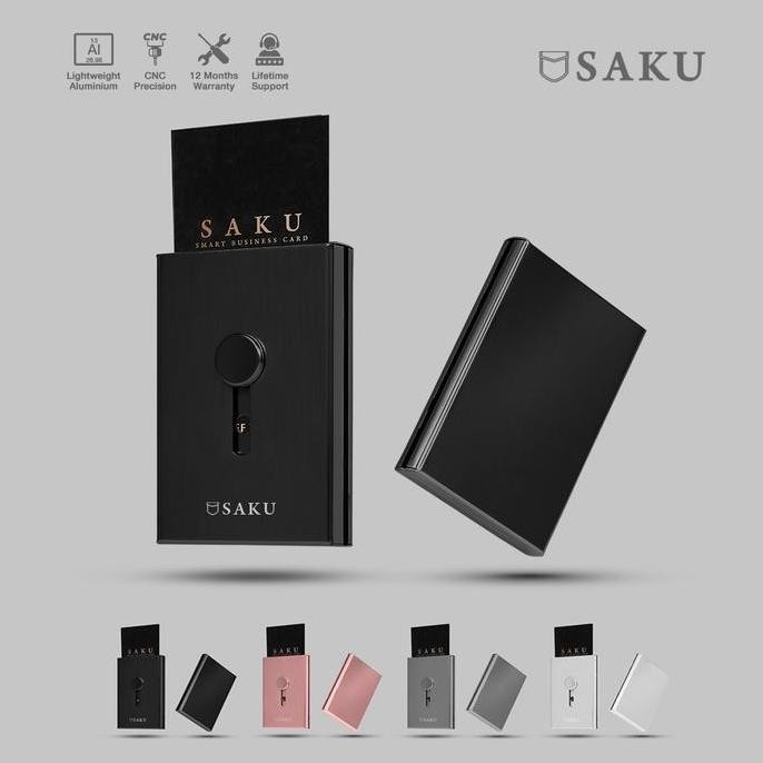 

Dompet Kartu Nama SAKU Kotak Tempat Kartu Nama Business Card Holder BL ps