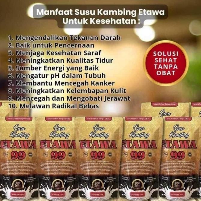 

(Expert) Susu kambing 99 Plus gula aren