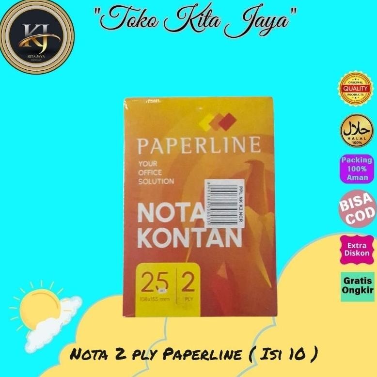 

Nota 2 Ply Paperline ( isi 10 ) RB07