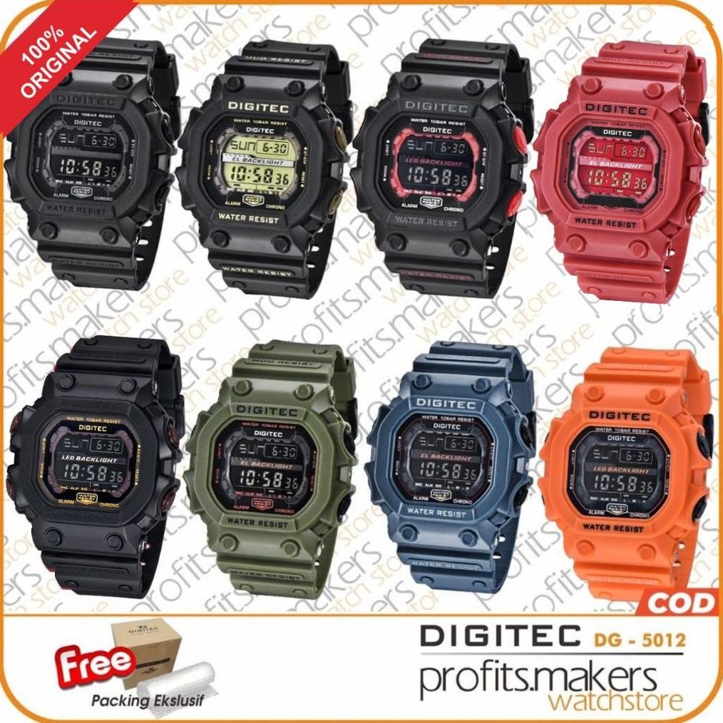DIGITEC DG 5012 / DG-5012 / DG5012 / DG 2012 Watch Jam Tangan ORIGINAL RB