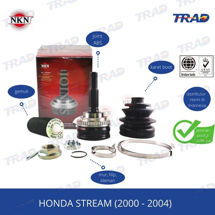 CV Joint As Roda Luar NKN JAPAN Honda Stream