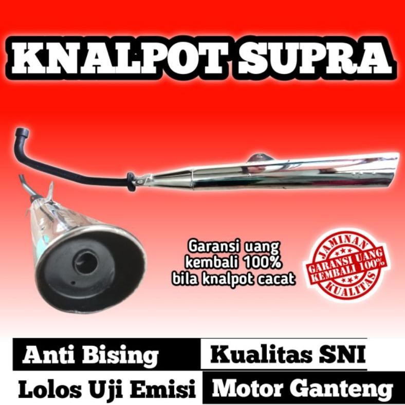 termurah knalpot supra fit new original ori honda ahm