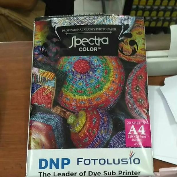 

Spectra glossy 260 isi 20 lembar RC paper bahan ijasah sd smp sma RB07