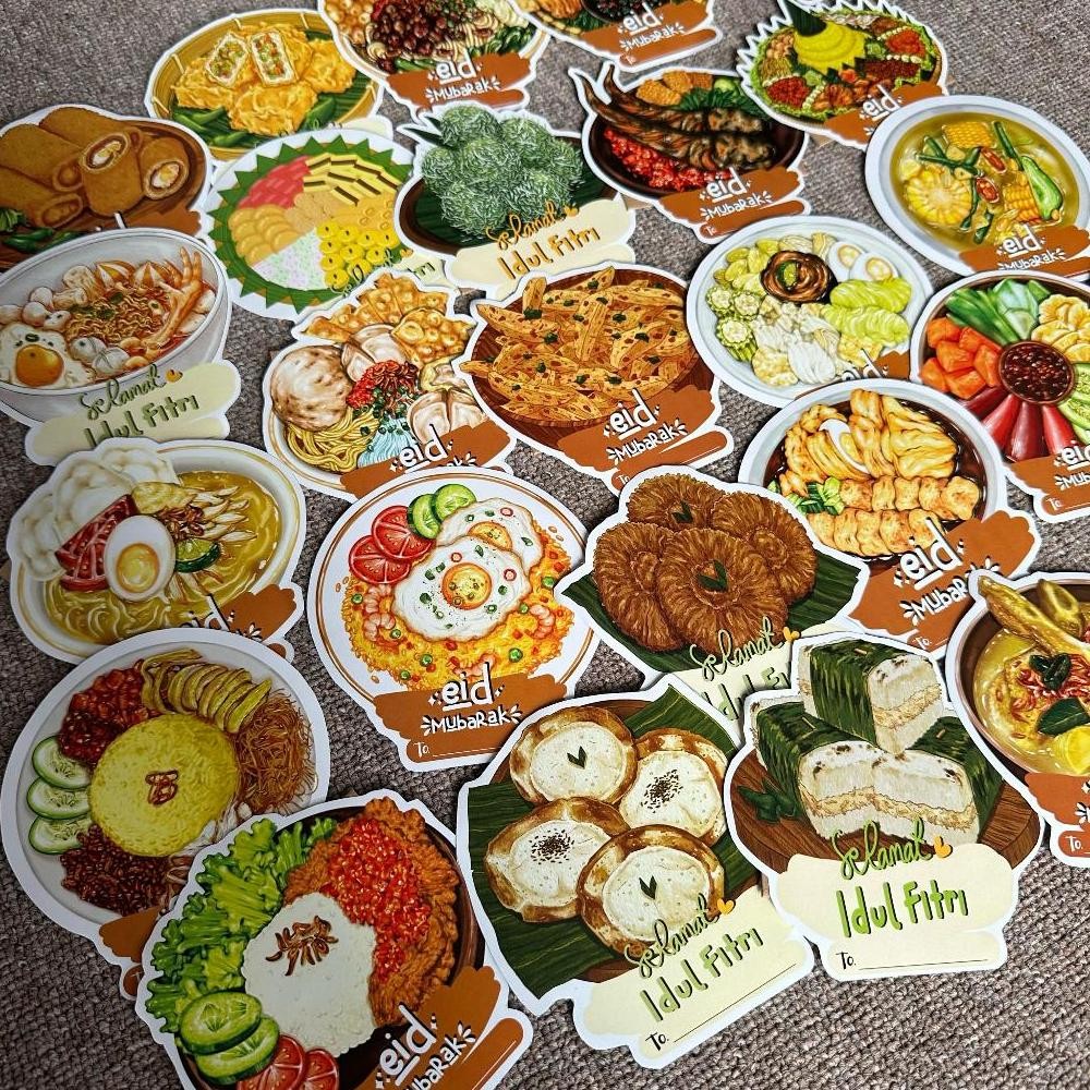 

Baru Paket Usaha Amplop Lebaran 2024 3D Makanan Nusantara / Angpao THR Unik Viral