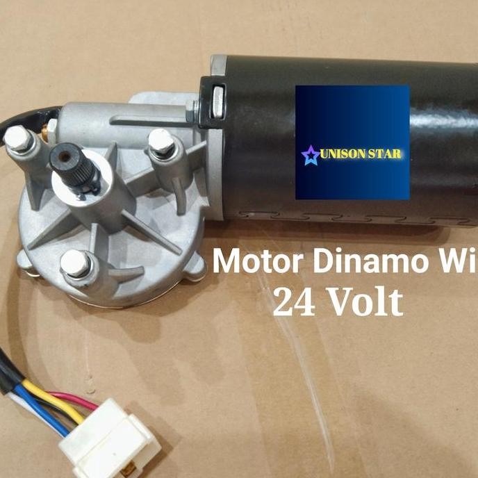 MOTOR DINAMO WIPER 24 VOLT - BLADE 80 CM