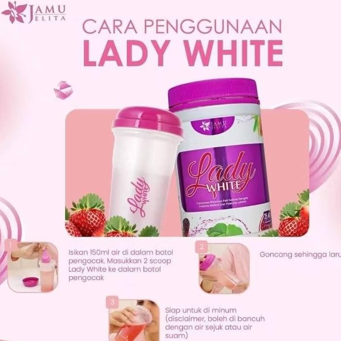 

Jamu Jelita Lady White 400gr