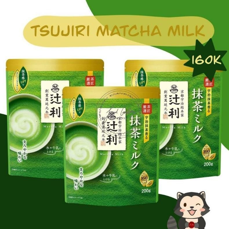 

ASLI TSUJIRI MATCHA LATTE ORIGINAL JEPANG - BUBUK MINUMAN GREEN TEA PREMIUM