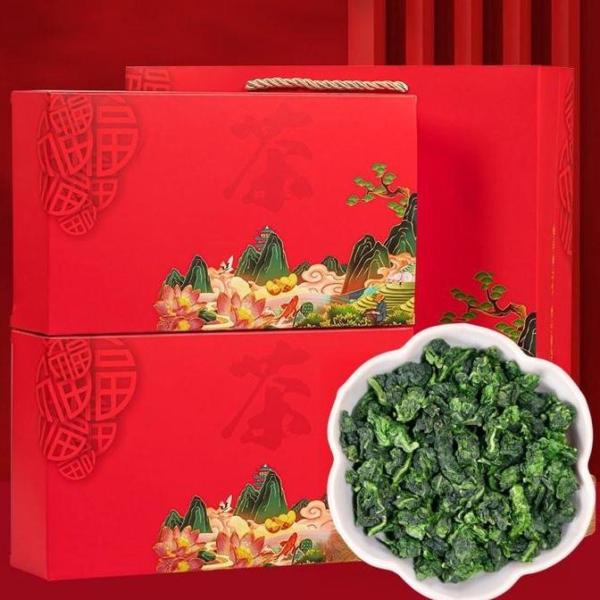 

2 Kotak Chines Tea Gift Box Premium 250Gr Free Paper Bag Kualitas Terbaik Harga Termurah