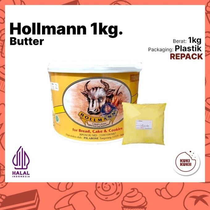 

(Expert) Butter Hollmann 1kg | Mentega Butter Hollman 1 kg