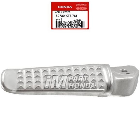 50730-Kt7-761 Foot Step Pijakan Kaki Kiri Belakang Cb 150 R Old Sonic Supra Cb Cbr 150 Led Gtr