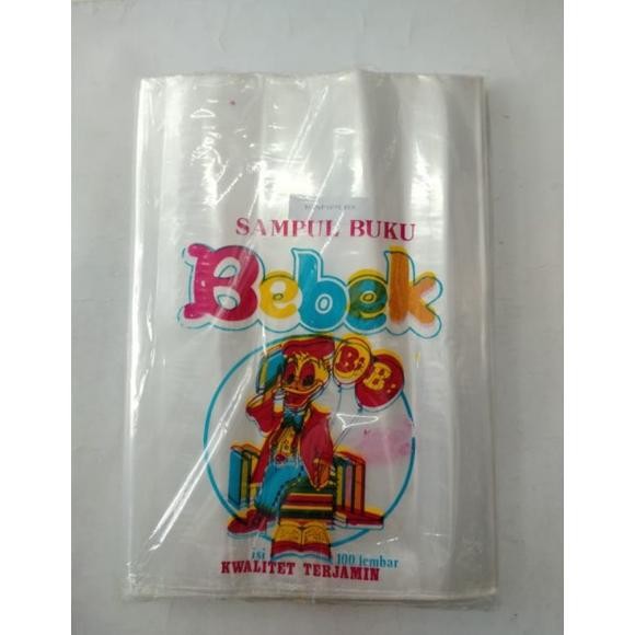 

1 Pak Sampul Plastik Buku LKS Buku Kampus Isi 100 Lembar RB07