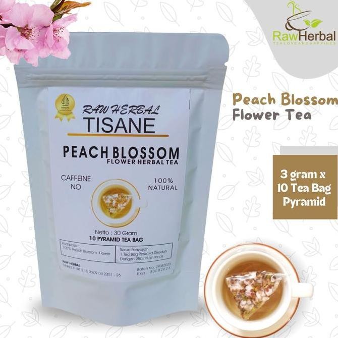 

SALE!!! Peach Blossom Flower Tea / Pyramid Tea Bag (3gr x 10 Pyramid Tea Bag)