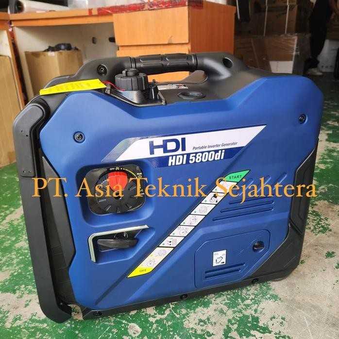 

Terlaris Genset Inverter Silent 5000 Watt Hdi5800 Hdi 5800