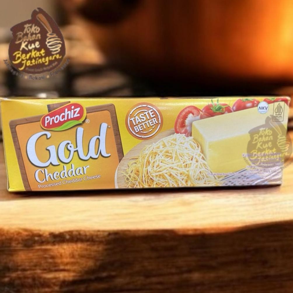 

Baru Prochiz Gold Keju Cheddar 2kg - Blok Keju Kualitas Premium