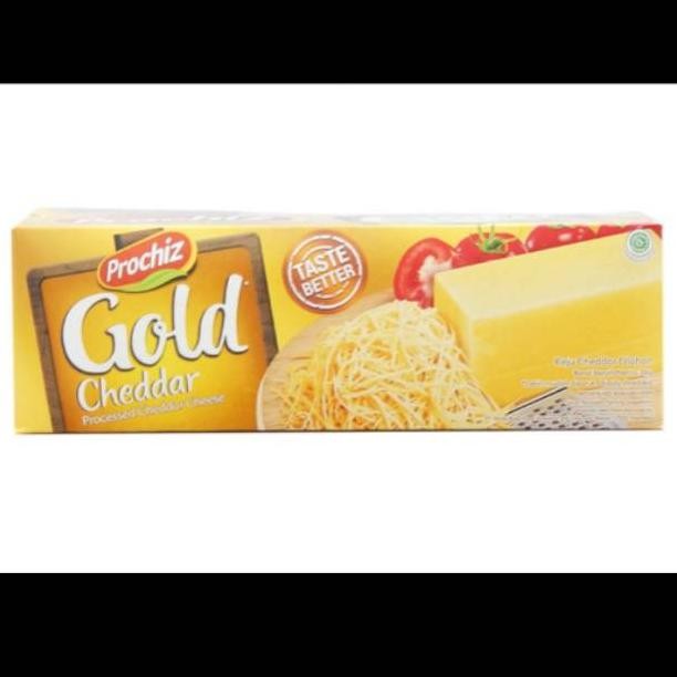 

Baru Keju Cheddar Prochiz Gold 2Kg - Keju Halal Premium untuk Masakan
