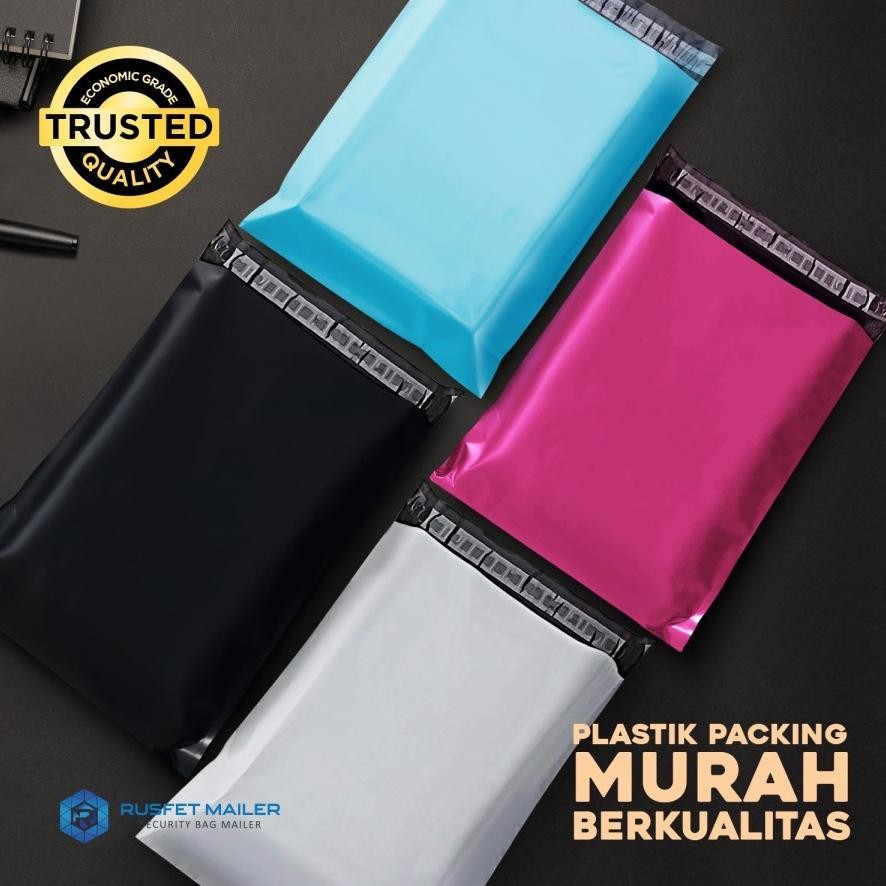 

Plastik Polymailer Pack LOW COST 32x45cm Amplop Polimailer PINK Rusfet RB07