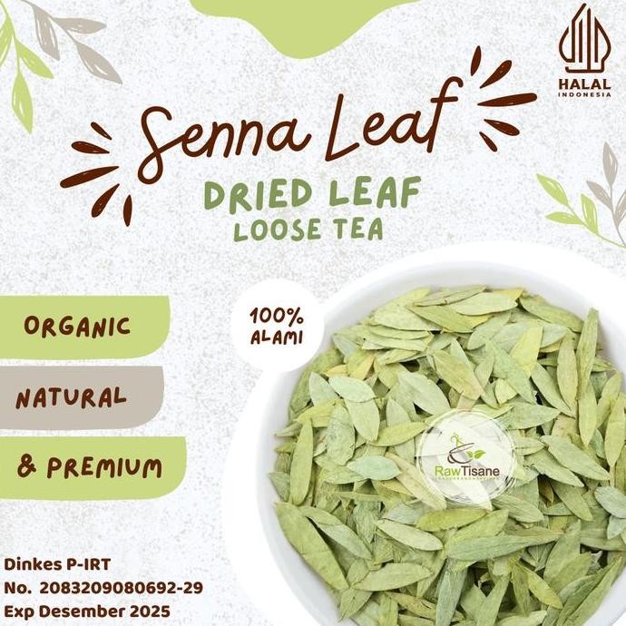 

SALE!!! Senna Leaf Loose Tea / Teh Daun Jati Cina 50 Gram