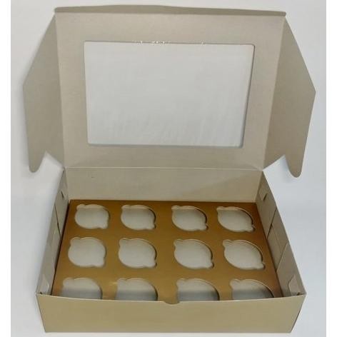 (Expert) DUS CUPCAKE SATUAN / DUS MUFFIN / DUS CUPCAKE GOLD PER PCS