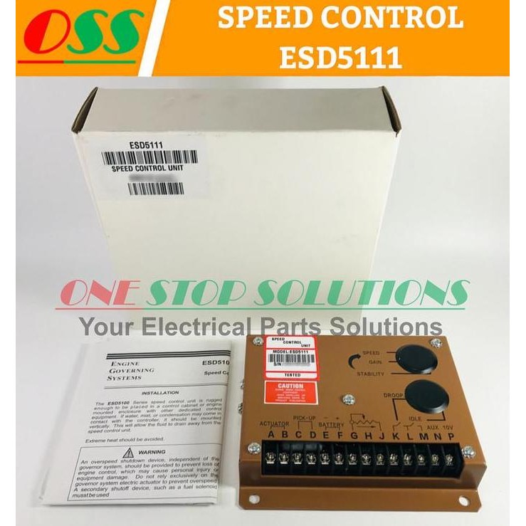 

Terlaris Engine Speed Control Esd5111 Atau Governor Genset Esd 5111