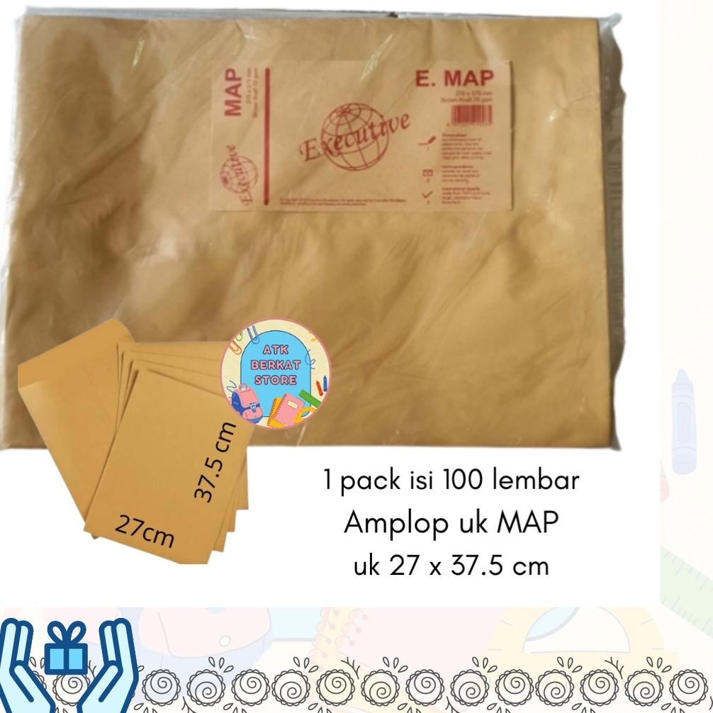 

Baru Amplop Coklat Super Map - Isi 100 pcs Amplop Dokumen Tebal