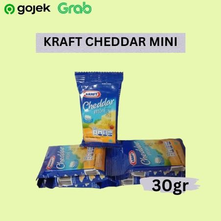 

Baru Keju Kraft Cheddar Mini Renceng 8 Sachet x 30g - Snack & Masakan