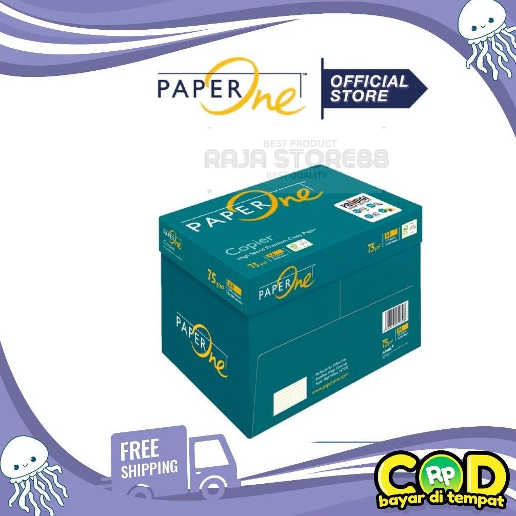 

Sale! Kertas Hvs A4 75Gr Paperone (5 Rim) - Siap Kirim Instant
