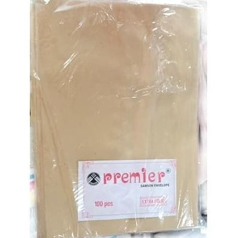 

Baru Amplop Coklat Samson E Extra Folio - Isi 100 Lembar
