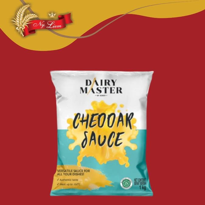 

Baru Saus Keju Cheddar Dairy Master 1kg - Cheese Sauce Creamy Nacho Halal