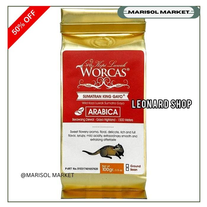 

KOPI LUWAK LIAR KING GAYO ARABICA SUMATERA ACEH / GROUND - BEAN COFFEE EKSKLUSIF