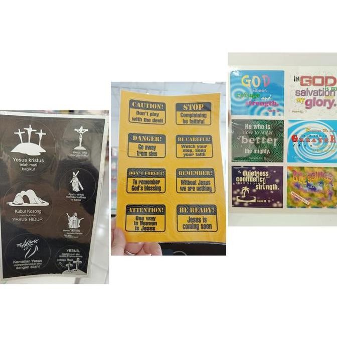

Stiker rohani warning Paskah Bulat Tujuh Gambar stiker rohani stiker anak stiker ayat alkitab stiker ayat emas alkitab