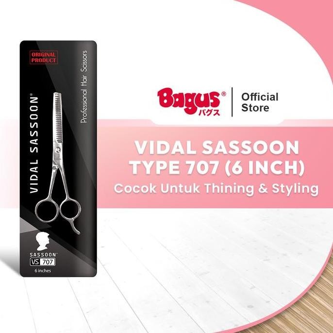 Terlaris Vidal Sassoon Profesional Hair Scissors Vs-707 - Gunting Rambut