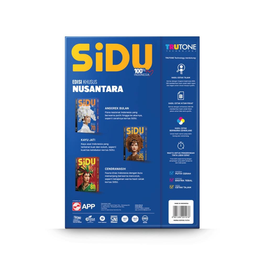 

Sale! Sinar Dunia A4 75Gsm Kertas Fotocopy 1 Rim - Sdu Pc 75 A4G Original