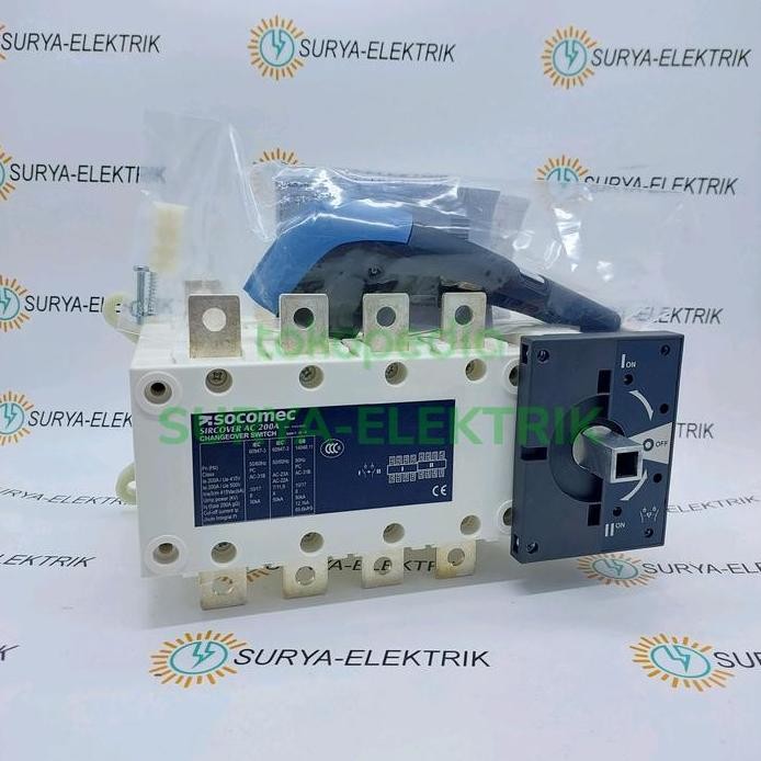 

Terlaris Cos Socomec Ohm Saklar Sircover Manual 200A 200 A Amper 4P Pln Genset