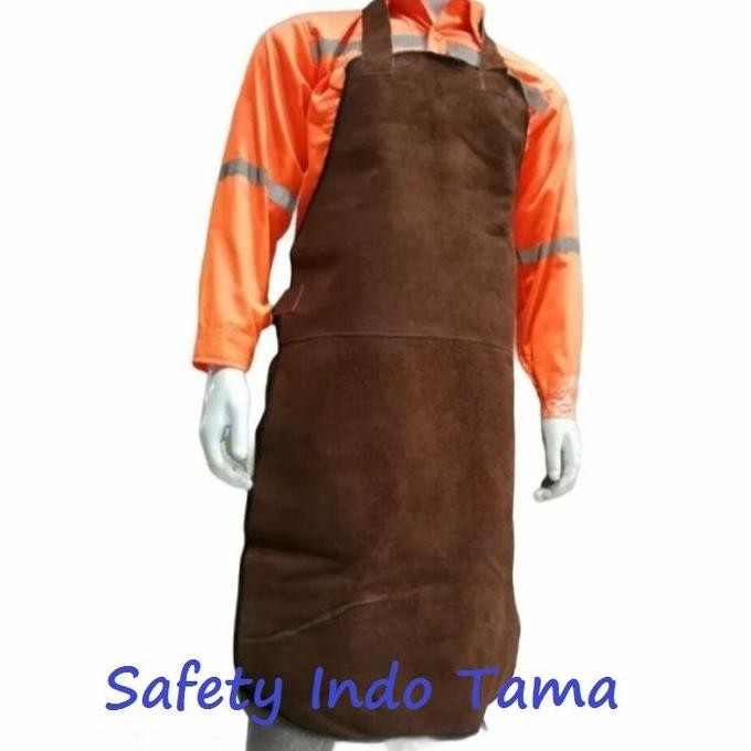 

Terlaris Apron Dada Kulit Untuk Las / Welding Kuat Awet