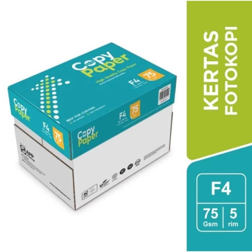 

Sale! Kertas Hvs F4 Folio 75Gr - 1 Dus Original