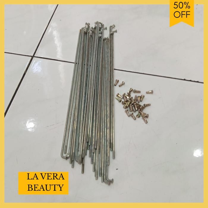 JARI JARI SEPEDA 28" UKURAN BESAR 10G X 28 , RUJI OJEK 10 G X 306 MM BERKUALITAS TINGGI