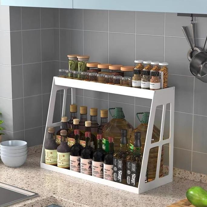 

Terlaris Rak Bumbu Dapur Stainless Steel Rak Bumbu Rak Dapur Stainless Rak Meja Makan Serbaguna Rack Kitchenware