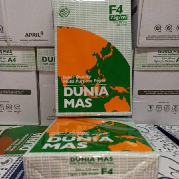 

Sale! Kertas Hvs F4 75Gsm Paperone 1 Dus (5 Rim) - Kertas Fotocopy & Print