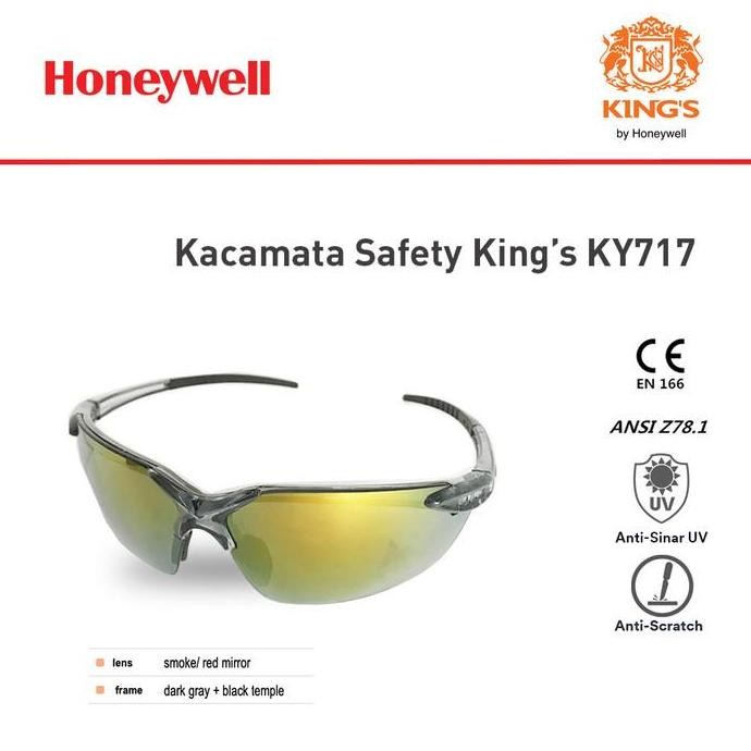 

Terlaris Kacamata Safety Kings Ky717 With Sporty & Stylish Design