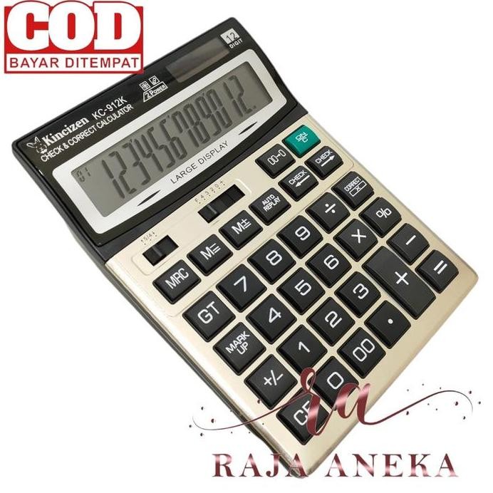 

restock KALKULATOR KINCIZEN KC-912K 12 DIGIT