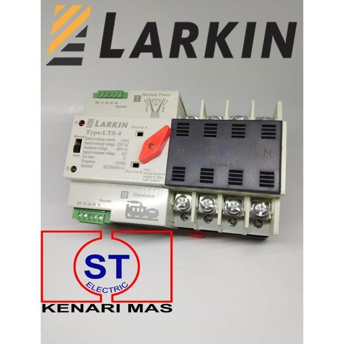 

Terlaris Cos / Ohm Saklar / Pln / Genset / Changes / Ats / Lts4 / Lts-4/ Larkin