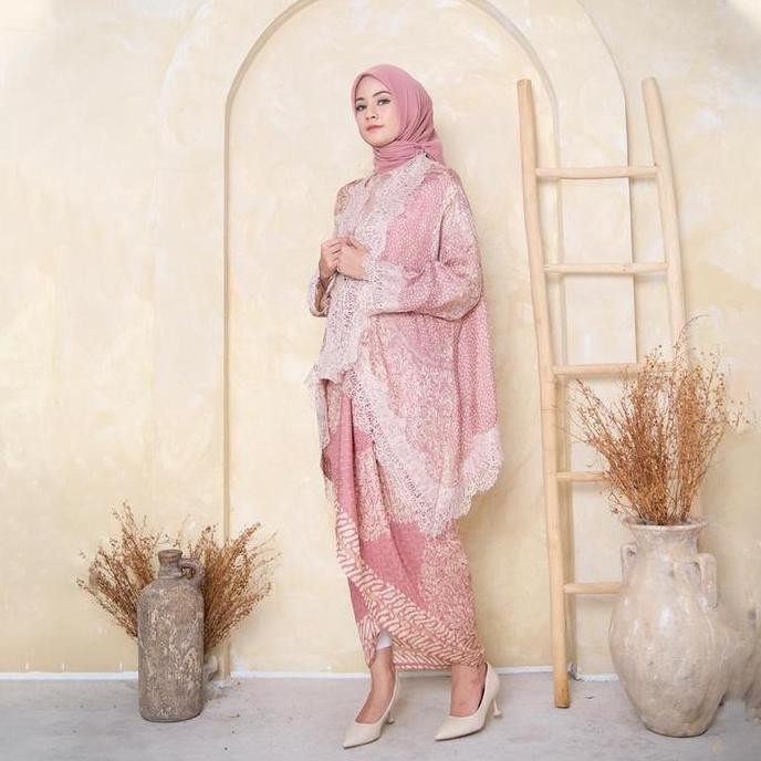 Yasmine Outer Batik Viscose Set (Outer & Rok lilit)