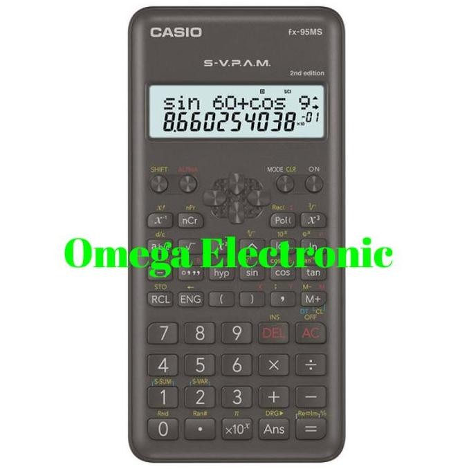 

restock Casio FX-95MS - Scientific Kalkulator Sekolah Calculator FX 95 MS