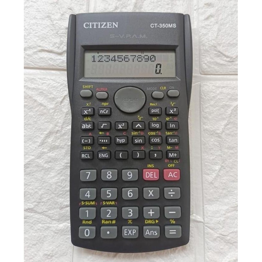 

restock KALKULATOR SCIENTIFIC CT 350 MS / KALKULATOR STATISTIK ILMIAH FISIKA