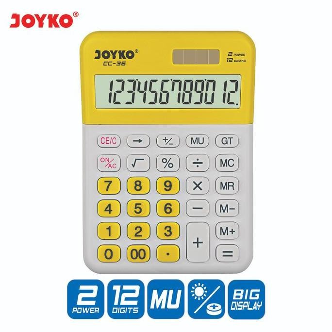 

restock JOYKO KALKULATOR CC-36 12 DIGIT