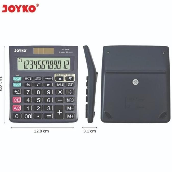 

restock Calculator JOYKO CC 15A 12 Digit CHECK & CORRECT Kalkulator CC15A