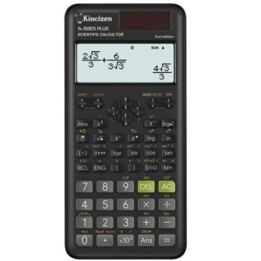 

restock Kalkulator Scientific KINCIZEN FX 350ES PLUS 2nd Edition / Calculator FX-350ES Plus 2nd Edition