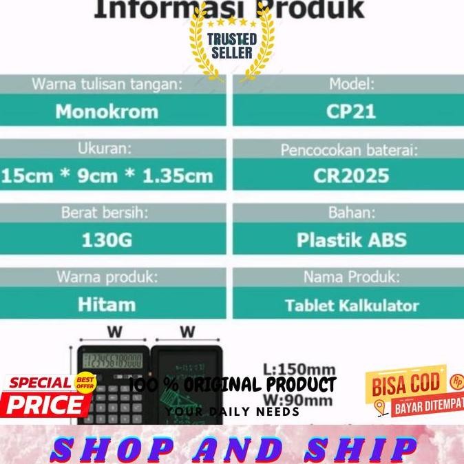 

restock High End Foldable Digital Calculator ORIGINAL SAS