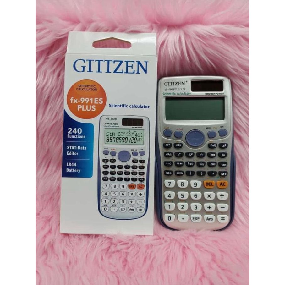 

restock Kalkulator Scientific GTTTZEN FX-991 ES PLUS Komplit 240 functions Calculator Kalkulator ilmiah