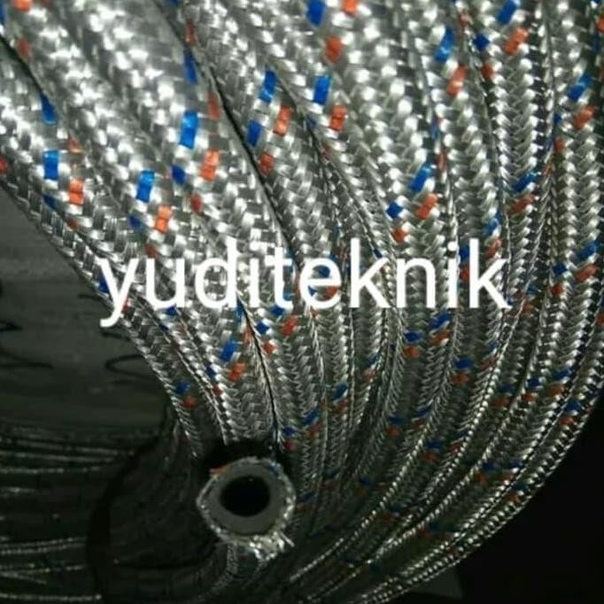 

Terlaris Selang Braided Steel Untuk Solar Fuel Genset Ukuran 8 Mm